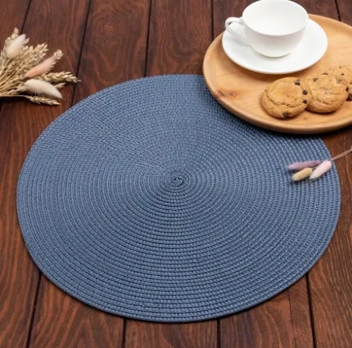 Салфетка сервировочная классика цв.синий 38см 7867458